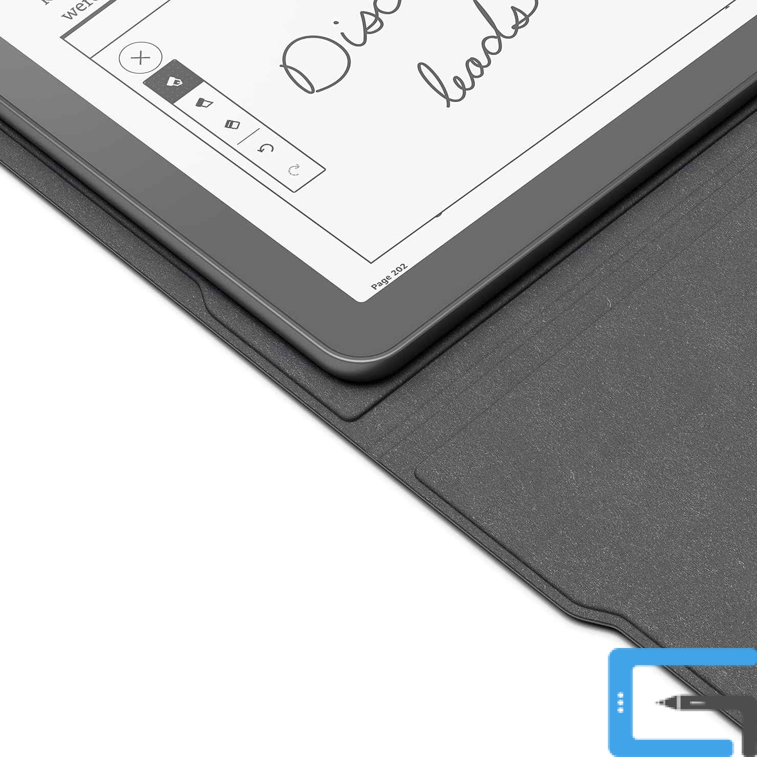Amazon Kindle Scribe Fabric Folio Cover with Magnetic Amazon Kindle Scribe Fabric Folio Cover with Magnetic